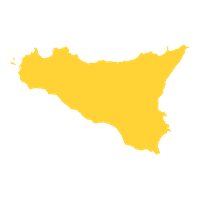 Sicily silhouette